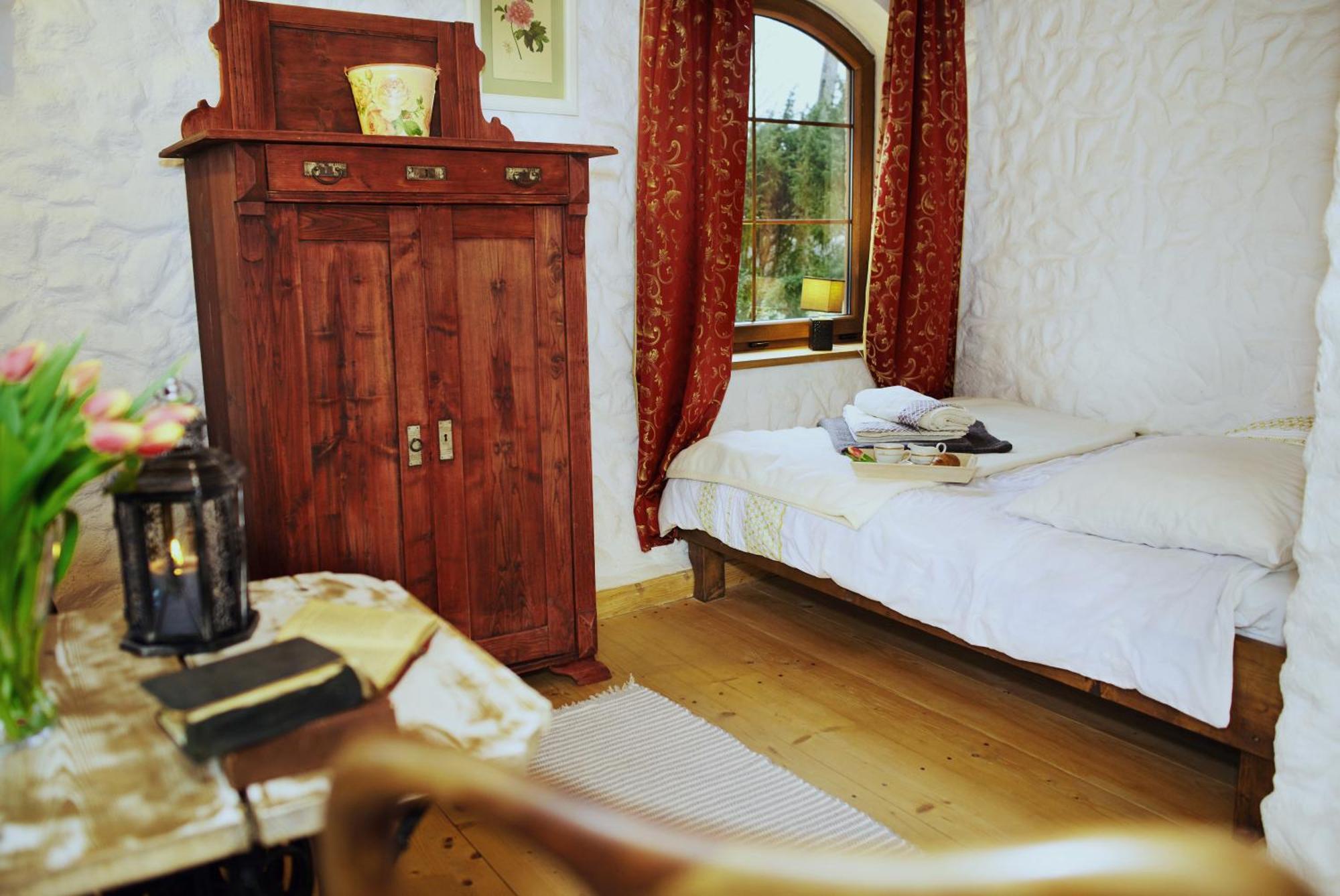 Vila Ciche Wody Budry Pokoj fotografie